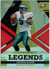 2022 Panini Prestige Living Legends Xtra Points Red Donovan McNabb #LL-9 /449