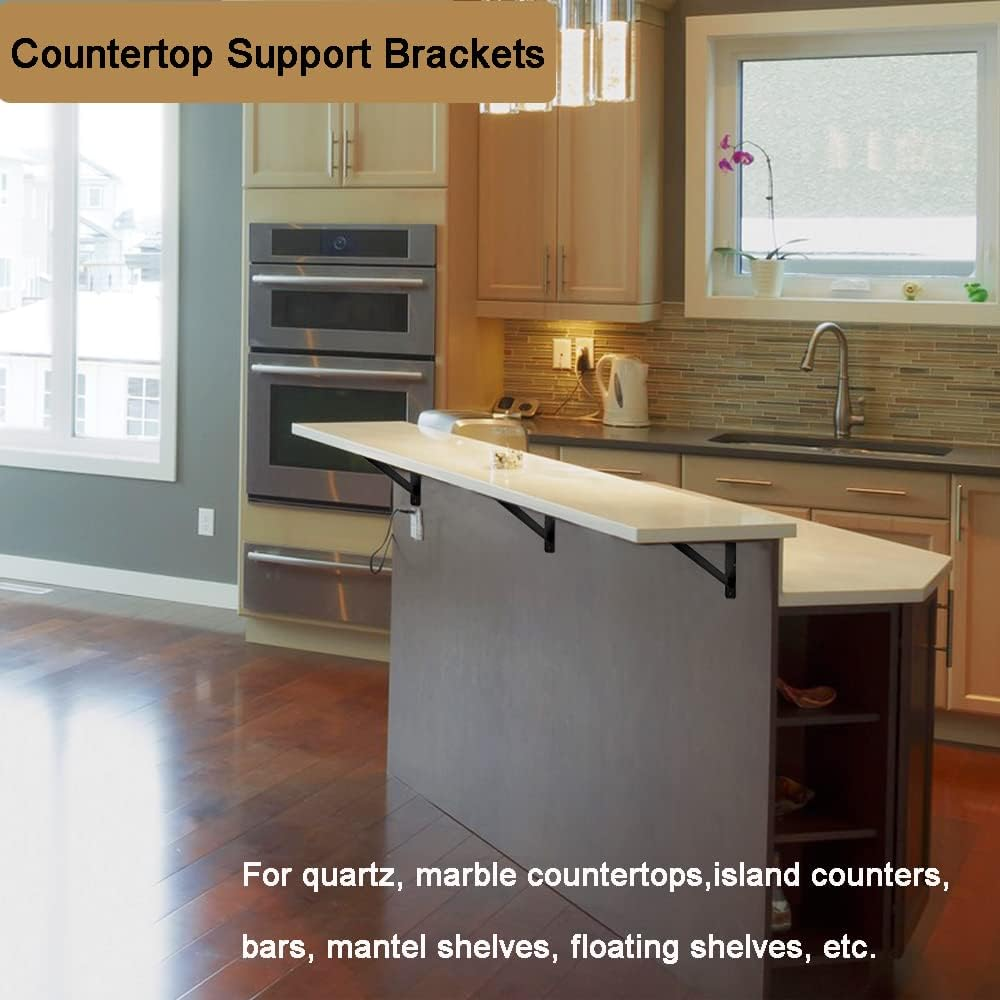 2Pcs Countertop Support Brackets 6