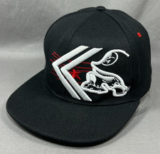 Metal Mulisha Skull Snapback Hat Cap OG Helmet Chevron Skater Motocross Mens