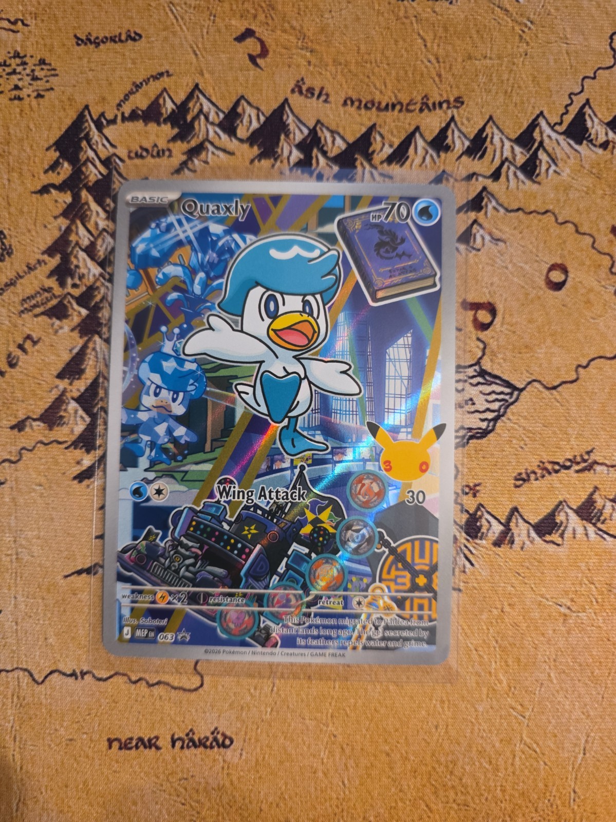 Quaxly 063 Me: Mega Evolution Promo Holo