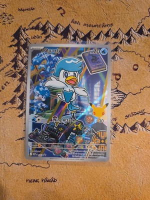Quaxly 063 Me: Mega Evolution Promo Holo