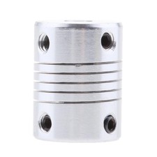 Flexible Couplings 6mm to 8mm Shaft for NEMA 17 3D Printer Or CNC