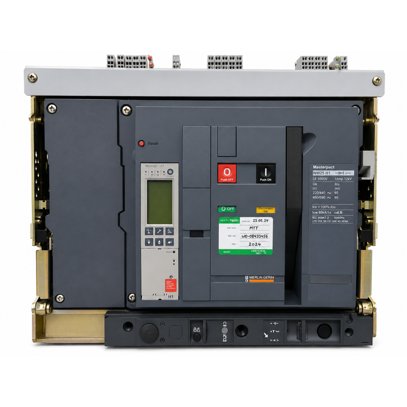 Merlin Gerin / Schneider Electric Masterpact NW25 H1 – Disjoncteur ouvert 2500 A