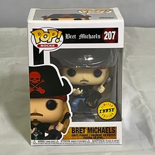 Bret Michaels Limited Chase Edition Funko Pop! Rocks #207 Collectible Vinyl