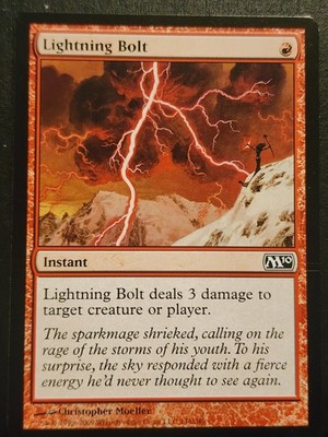 Magic The Gathering Lightning Bolt Core Set 2010 (M10) Regular