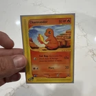 Pokenon Charmander  97/165  2002 Expedition Base Set Common - LP E Reader Series