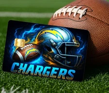 Los Angeles Chargers Credit Debit Card Skin Decal NFL Football Vinyl Sticker