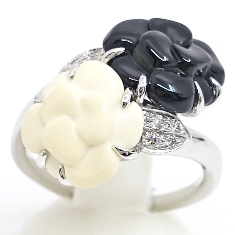 ✩CHANEL✩フラワーモチーフ✩ファッションリング✩ CHANEL camellia 