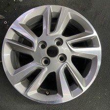 Chevrolet Machined Grey Spark Oem Wheel 15 2014-2016 Rim Original Factory 5605