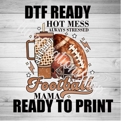 DTF Heat Transfer   Ready to Press, Full Color Design