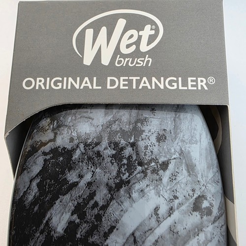 Wet Brush Original Detangler Limited Edition Marble Black White Hair Brush NIB - Picture 6 of 6