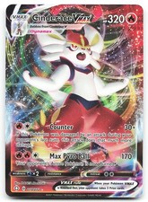 Cinderace VMAX 019/072 Shining Fates Holo Ultra Rare Pokemon Card NM