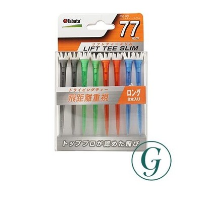 TABATA (Tabata) Golf Tee Kunststoff Tee Langer Tee Fujita Pro Lift Tee Slim A...