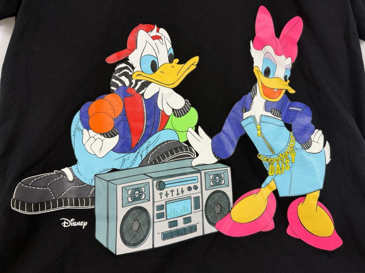 新品未使用　Ｈ＆Ｍ　MOSCHINO ディズニー　Tシャツ　ドナルド　デイジー Moschino Disney Collaboration Donald And Daisy Graphic t-shirt