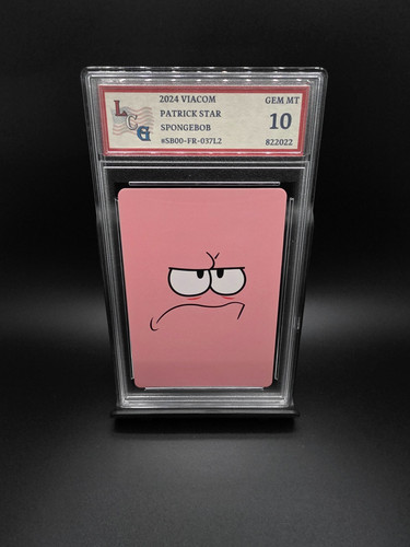 Patrick Star #SB00-FR-037L2 (2024) Spongebob - Graded 10 [ACEO] GEM-MT