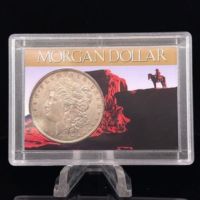 1887 Morgan Silver Dollar $1 Philadelphia Mint