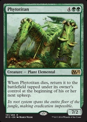 1x Phytotitan Moderate Play MTG Magic - Kid Icarus -