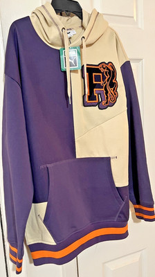 Puma We Are Legends Men's Hoodie Grape Embroidered XS WAL The Yard Colorblock