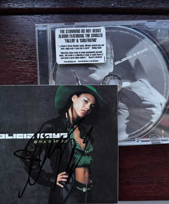 Alicia Keys Hand Signed CD Songs in A Minor Booklet + Verified COA & PSA QO Card
