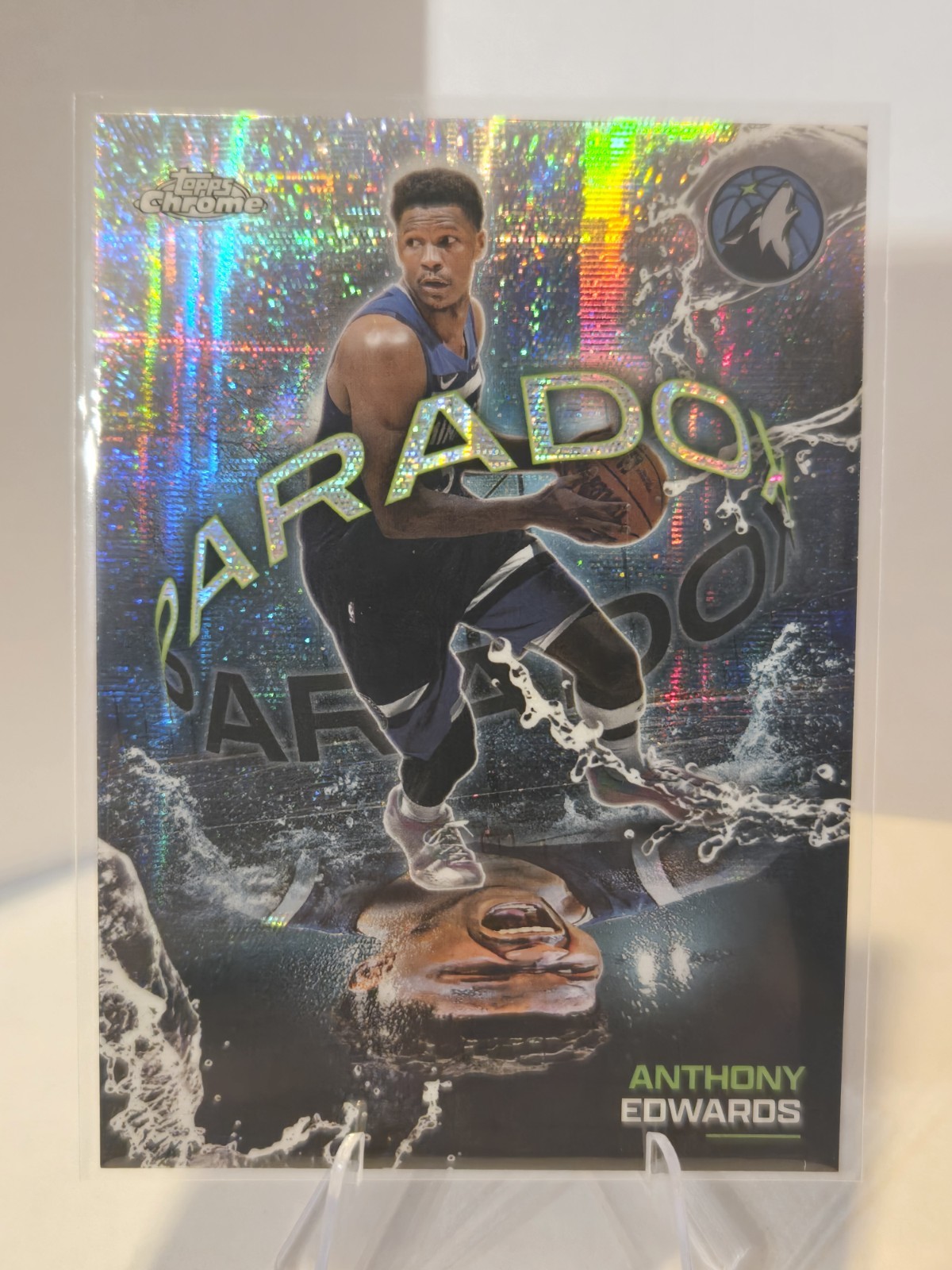Anthony Edwards 2025-26 Topps Chrome Basketball Paradox Case Hit SSP #PX-2