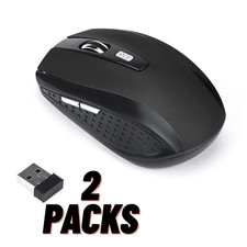 2.4GHz Wireless Optical Mouse Mice USB Receiver For PC Laptop Computer DPI USA