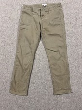 Banana Republic Women's Olive Green Cargo Pants Stretch Size 6 Casual Luxe Twill