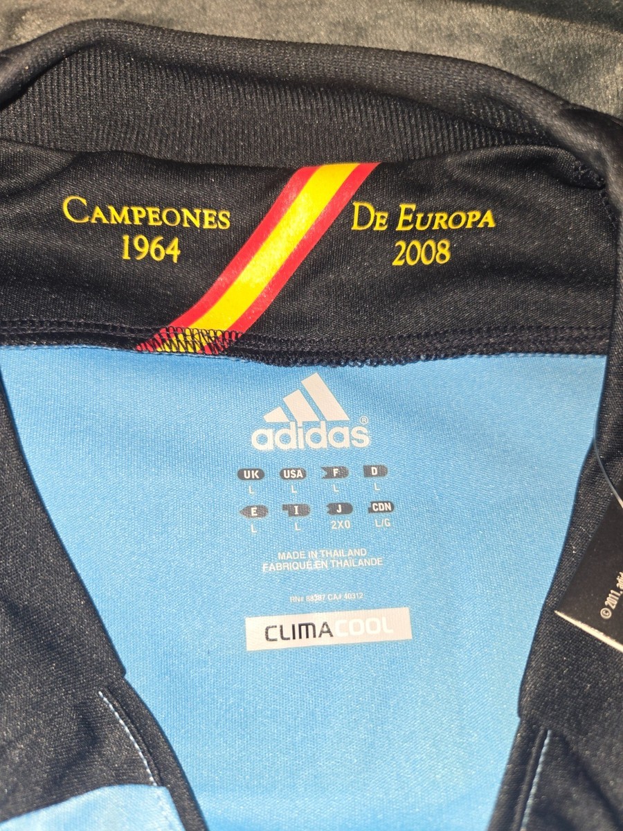adidas Spain Away Cesc Fabregas Euro 2012 Jersey large | eBay