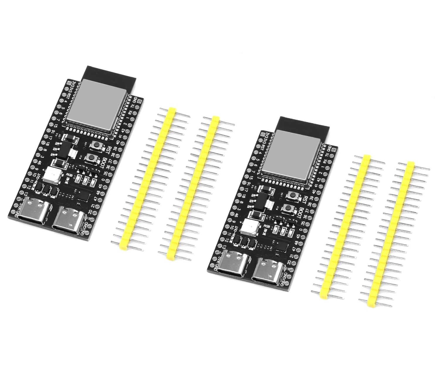 ESP32-S3 DevKitC-1-N16R8 carte de développement Wi-Fi Bluetooth avec double port USB-C pour IoT