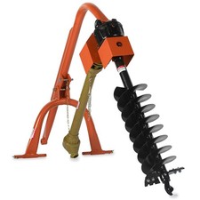 Titan Attachments 30hp Standard Series 3 Point Post Hole Digger With 6