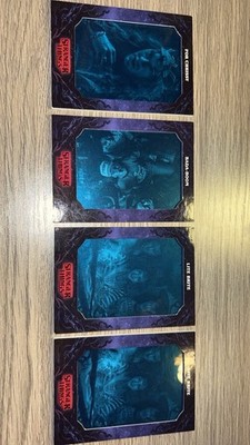 zerocool Stranger Things Non-Sport Trading Card Lot 4 Chrissy FOR CHRISSY BADA- 
