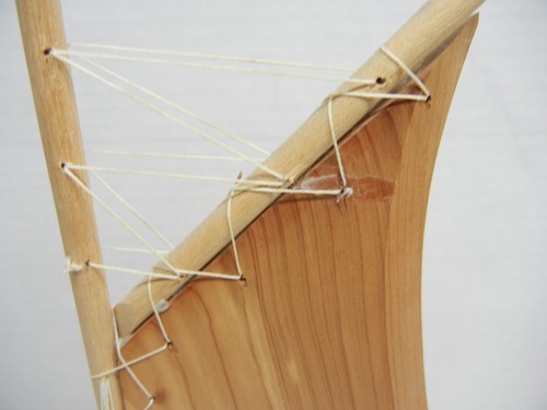 VINTAGE ANTIQUE 16" WOODEN MODEL SAILBOAT MAINE SLOOP BOAT NAUTICAL - Picture 16 of 16