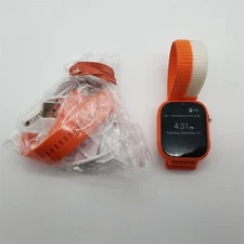 OKYUK 4G Smartwatch, Kids Watch for Kids w/ SIM Card, 47 Exciting Games (Orange)
