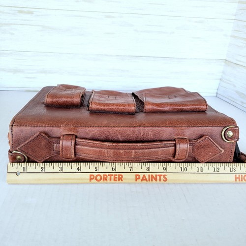 Vintage Leder Portfolio Padfolio R Claudius USA Executive Organizer Taschen Ordner - Bild 11 von 12
