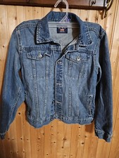 Denim Jacket Teen Sz 14 XL Youth Pkts Metal Buttons Long Slv Ex Used Cond 11643