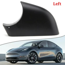 FIT Tesla Model Y 2020-2021 Left Driver Side Matte Black Door Wing Mirror Cover