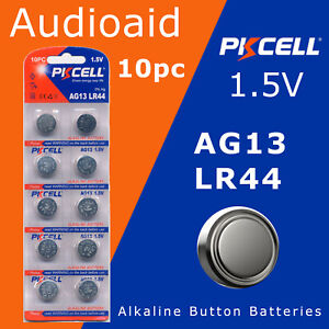 Pkcell 0% Hg Pg Button Cell Ag13 Lr44 Alkaline Coin 