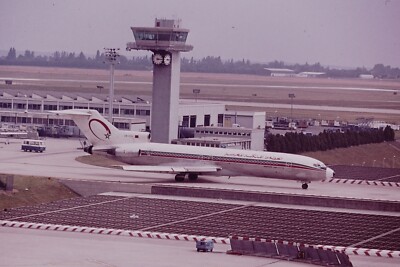 1974 CN-CCG 727 Royal Air Maroc Orly Aviation 35mm Original Dia Ref 350