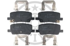 OPTIMAL BP-12812 Bremsklötze, Bremsbeläge hinten für TESLA MODEL S (5YJS)