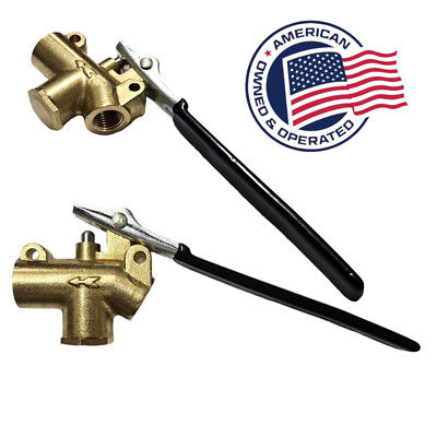 Carpet Cleaning 1/4'' DAM Brass Angle Valve 1300 PSI Portable Wand & Truck mount