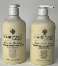 2 Hairitage By Mindy McKnight Fragrance Free Conditioner 13oz. Pump