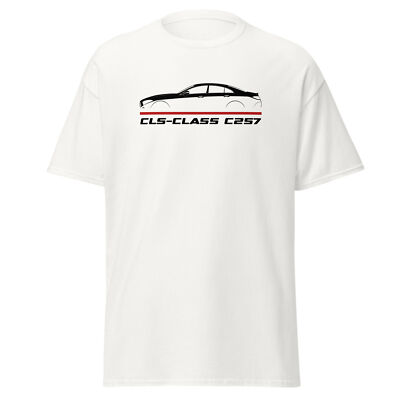 Premium T-Shirt For Mercedes CLS-Class C257 2018-2022 Car Fans Birthday Gift Tee