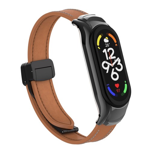 Bracelet pour Xiaomi Mi Band 8/9/10 Silicone/Nylon/Cuir/Acier Inoxydable Watchband - Photo 111 sur 316