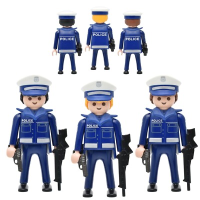 Playmobil City Action Police Cop Officers Police Figures 6873