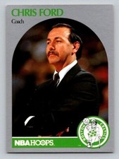 1990-91 NBA Hoops Chris Ford #306 Boston Celtics