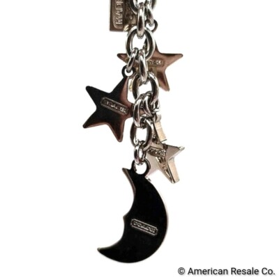 JUST IN-Vintage COACH Moon and Stars Pave Swarovski Crystal