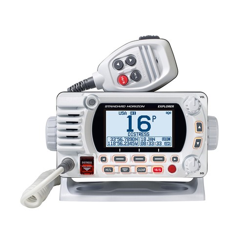 Standard Horizon Explorer VHF Boat Radio Fixed Mount Marine Class D NOAA GX1850 - Picture 4 of 4