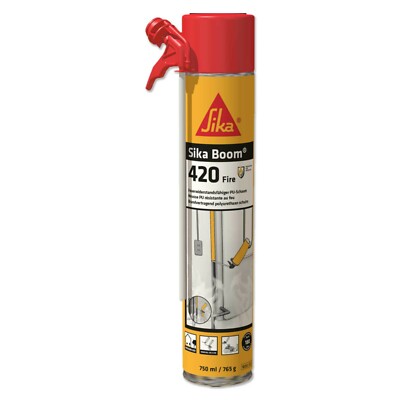 Sika Boom 420 Fire Feuerwiderstandsfähiger PU-Schaum Dose mit 750 ml