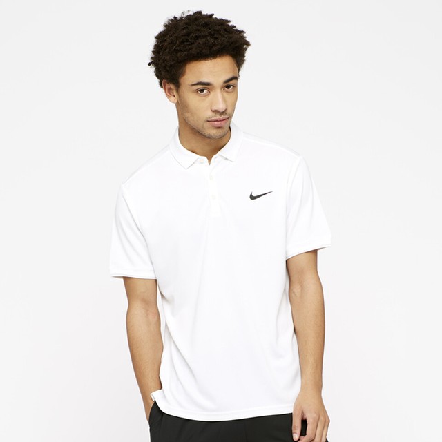 nike men's court dry tennis polo