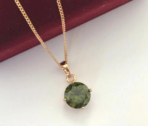 Gelbgold beschichteter Echtschmuck Simulierte