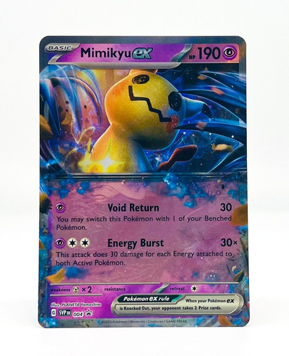 Mimikyu ex 004 (SV1) NM Holofoil Promo Rare Pokemon Card | eBay
